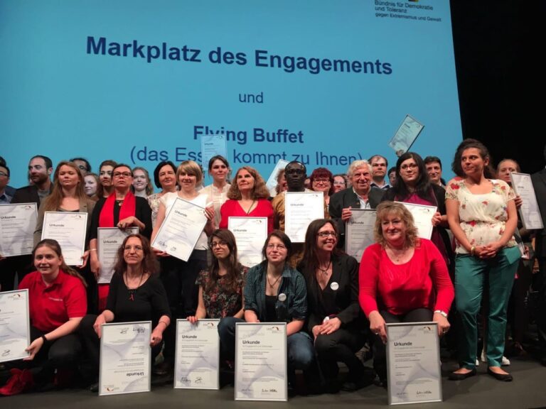 Sprachbrücke-Hamburg e.V. unter den Preisträgern im »Aktiv-Wettbewerb 2015« des Bündnisses für Demokratie und Toleranz