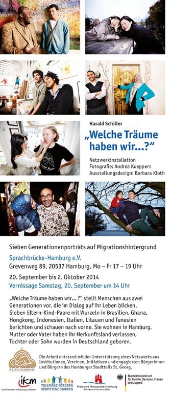 TAG DER OFFENEN TÜR + Eröffnung der AUSSTELLUNG „Welche Träume haben wir …?“ am Samstag, 20.9.2014