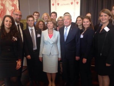 Sprachbrücke-Hamburg e.V. zu Gast beim Bundespräsidenten