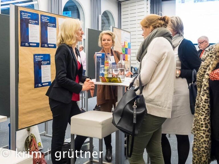 Sprachbrücke Hamburg e.V. beim „Treffpunkt – Paten für Flüchtlinge“ in der Handelskammer