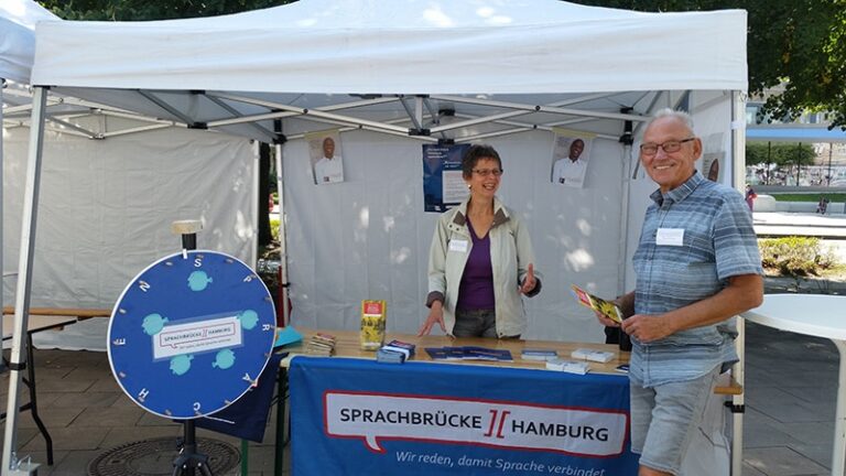 Sprachbrücke-Hamburg e.V. beim Konzert für Toleranz in Wandsbek