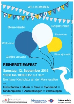Sprachbrücke-Hamburg e.V. präsentiert sich auf dem Reiherstiegfest in Wilhelmsburg