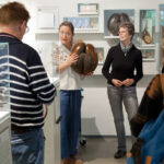 Führung während des Ausflugs im Loki-Schmidt-Garten