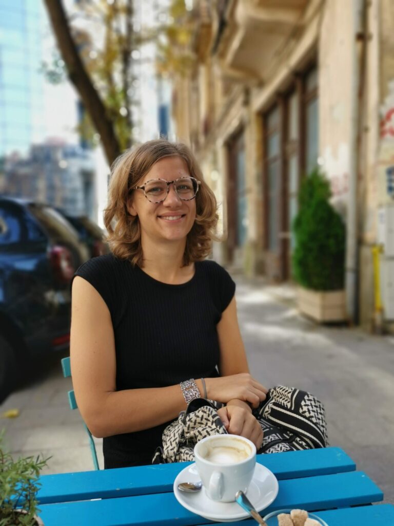 Katrin: Gesprächsleiterin bei Sprachbrücke-Hamburg e.V. in der Welcome Lounge in Barmbek Nord