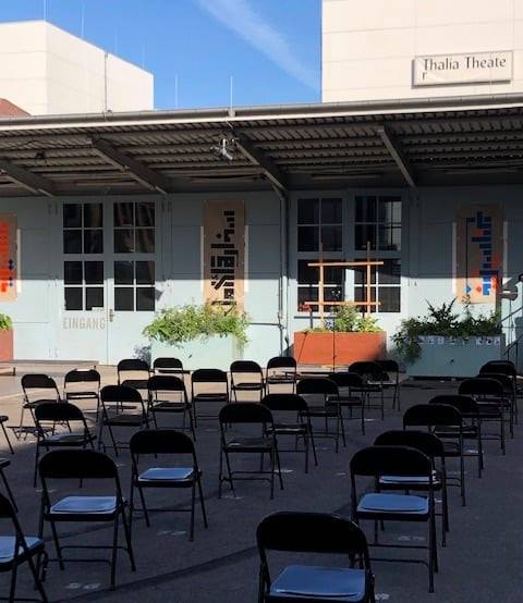 Sprachbrücke-Hamburg e. V. bei Open Air Wiedereröffnung