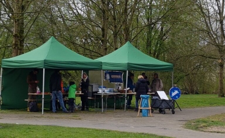 Flohmarkt und Sprachparcours am Tegelsbarg
