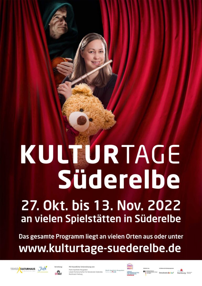 Aktiv dabei bei den Kulturtagen Süderelbe 27.10. – 13. November 2022