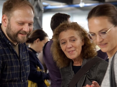 Mitarbeitende beim Social Day